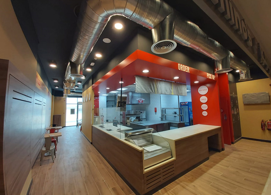Dominos Pizza at Strip Mall, Al Riyadh North