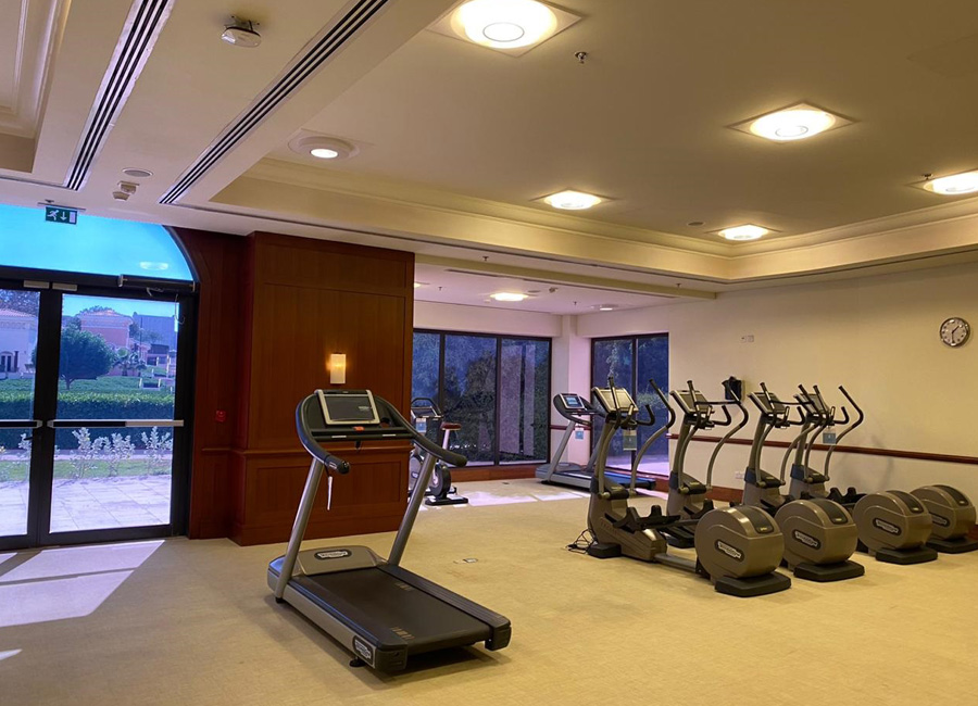 Vogue Fitness Gym at Ritz Carlton Hotel