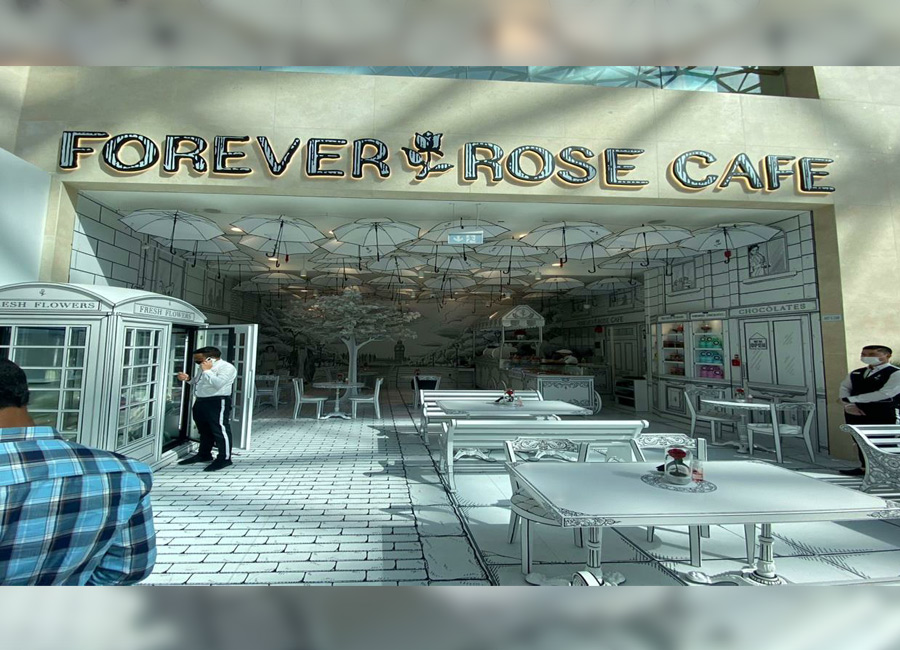 Forever Rose Café at Yas Mall