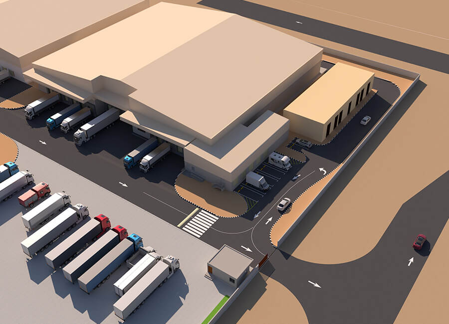 Warehouse of Lulu Logistics